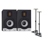 Eve Audio SC205 5" 2-WAY Amt Studio Monitors Bundle With Speaker Stands New. Price: $949.99.