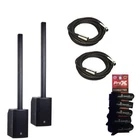 2X Yorkville Tower 12S All-in-one Pa System With Carry Bags, Xlrs And Cable Wrap New. Price: $2100.00.