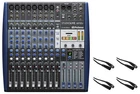 Presonus Studiolive Slm AR12C Channel Mixer Recording INTERFACE+4) Xlr Cables New. Price: $525.99.