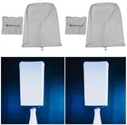 (2) Rockville RSC128W White 12" Pa Dj Speaker Cover Scrims 4 Wedding Church Club New. Price: $69.95.