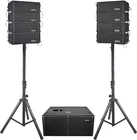Proreck Line Array Pa Speakers System 6000W Dj Powered Sub Combo Set (concert) New. Price: $1999.99.