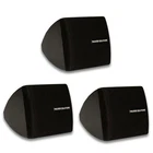 Theater Solutions Mountable Indoor Speakers Black Piece Pack TS30B-3S New. Price: $50.99.