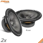 2X Prv 8" Midrange Water Resistant Speakers 8MR450CF-4 Carbon Fiber 900W Ohm New. Price: $159.99.