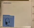 Plantronics Encorepro HW710 Black Mono Wired Headset New. Price: $34.99.