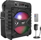 Pyle Wireless Portable Led Bluetooth Speaker System 300W 8" Subwoofer Radio Usb Open. Price: $51.99.