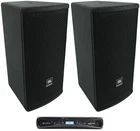 2) Jbl AC16 Black 6" 640 Watt 2-WAY Ohm Passive Wall Mount Speakers+crown Amp New. Price: $1762.90.