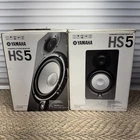 Yamaha HS5 Powered Studio Monitor - Black (pair) Used. Price: $275.00.