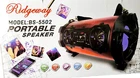 Bluetooth Speaker Ridgeway Double 5.5 Fm Radio Usb Supper Sound Black 5LB 15 8 New. Price: $62.00.