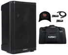 Qsc CP8 Active 8" 1000W 2-WAY Powered Loud Speaker + Carrying Bag Cable & Hat New. Price: $659.99.