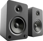 Kanto YU6 Powered Bluetooth Stereo Speakers With Phono Preamp - Matte Black New. Price: $379.99.