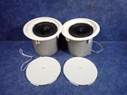 Qsc AC-C8T Acoustic Coverage 8" 2-WAY 80W Ceiling Loudspeaker Pair, White (GG3) Open. Price: $149.99.