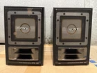 Vintage Sony SRS-150 L/r Amplified Active Aux Cable Speaker System Black -tested Used. Price: $108.00.