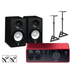 Focusrite Scarlett 4I4 Gen - Yamaha Studio Monitors/stands/cables HS5 New. Price: $818.99.