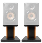 Rockville 8 Wood Studio Monitor Speaker Stands For Pioneer Dj BULIT6 New. Price: $49.95.
