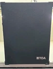 Toa Speaker System Stage Monitor Black Case RS-20 400W 17X13X13" Tested Euc Used. Price: $179.00.