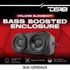 DS18 Polaris Slingshot Under Dash Loaded Box Enclosure 6.5" 1200W Subwoofers Certified. Price: $289.00.