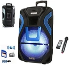 Befree 15" 2500W Bluetooth Portable Dj Party Speaker Warranty Lights & Mic Used. Price: $114.95.
