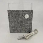 Ikea Eneby Bluetooth Wireless Speaker Gray Fabric White Cube Model E1720 Used. Price: $39.99.