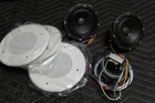 (3) Lowell JR410-T72 4" Commercial 70V/100V 15W Ceiling Speakers New!. Price: $75.00.