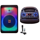 Mr Dj CUBE12 12" Rechargeable Portable Bluetooth Karaoke Speaker With Party New. Price: $119.99.